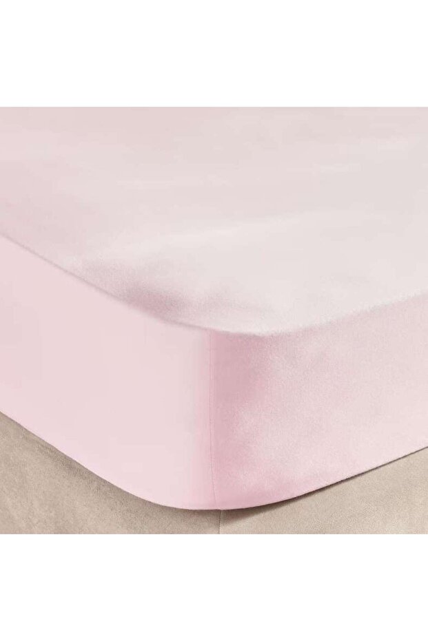 Solicity Fitted Sheet 120x200+33cm-Pink