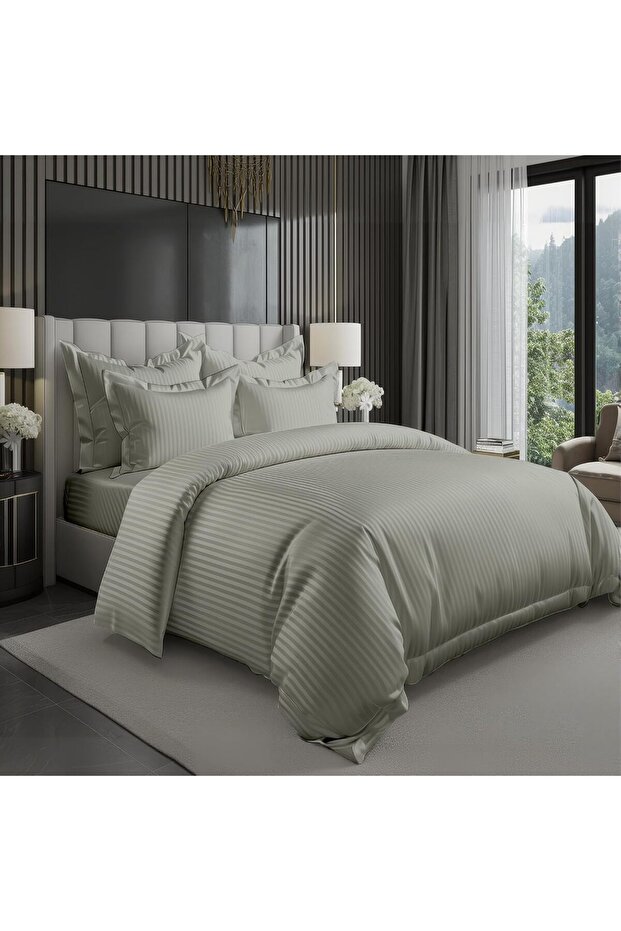 MOONCEE 6Pcs Bed Sheet King Size Set With Duvet Cover 220x240 Microfiber Bed Sheets Bedding Set