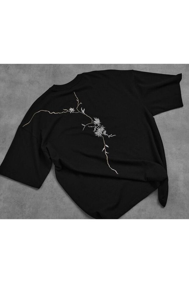 Calle Unisex Colorful Oversize Printed T-Shirt Streetwear Comfortable Fit Daily Premium