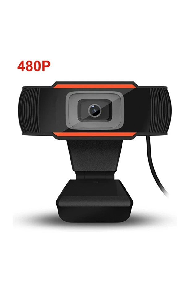 كاميرا ويب صغيرة بدقة 480 بكسل، كاميرا ويب USB عالية الدقة بدقة 480/720/1080 بكسل مع ميكروفون، مناسبة لأجهزة الكمبيوتر المكتبية وأجهزة الألعاب.