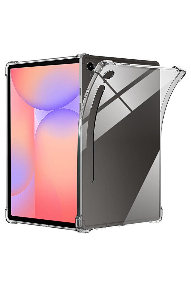 For Tab S10 Lite Clear Case for Tab S10 Lite 11 Inch, Flexible Silicone TPU Shockproof Anti-Scratc