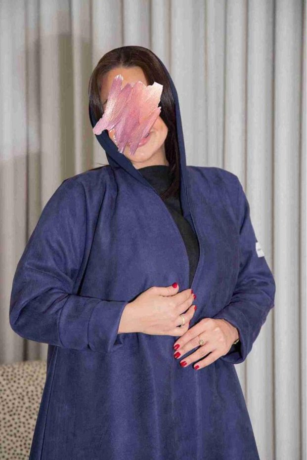 Abaya Chamawah Navy Blue