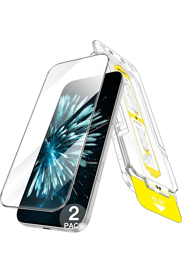 Screen Protector for iPhone 17 Pro Max 6.9-Inch, 10-Second Super Easy Installation.
