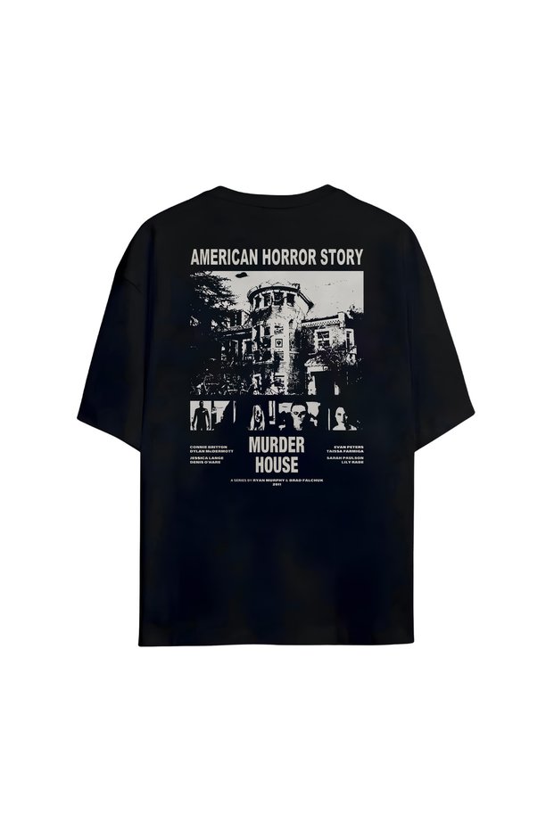 American Horror Story Design Printed Premium Unisex Cotton T-Shirt | Specially Designed High-Quality Printed T-Shirt