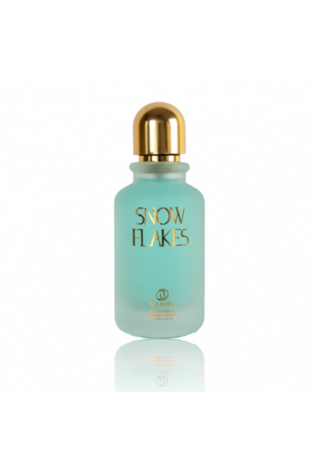Snow Flakes EDP 100ml - Unisex Luxury Soft Powdery Perfume - Rose, Musk & Jasmine Long Lasting Clean