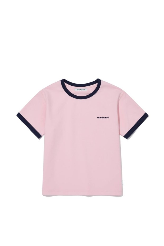 Women's College T-Shirt Short Sleeve Crew Neck 100% Cotton