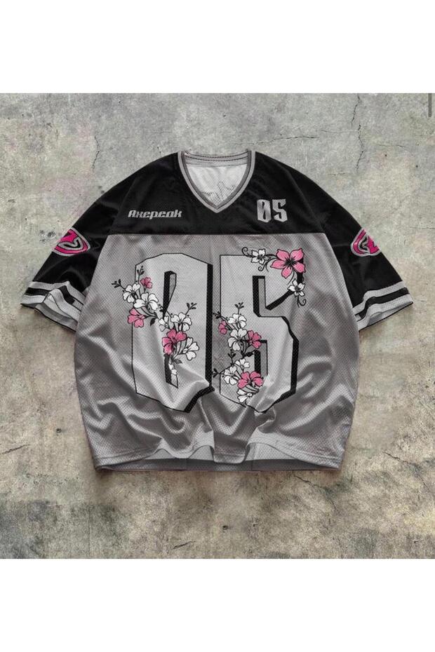 Comfortable Sporty Loose Fit T-Shirt Jersey for Young Girls