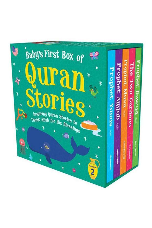 My first stories from the qur’an for my child – part 2 (set of 5 board books) - english