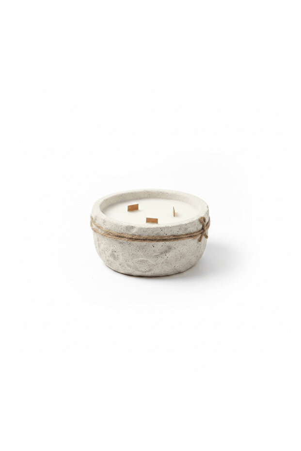 Scented Candle – POP Stone Look/Triple Wick – 13×6 cm