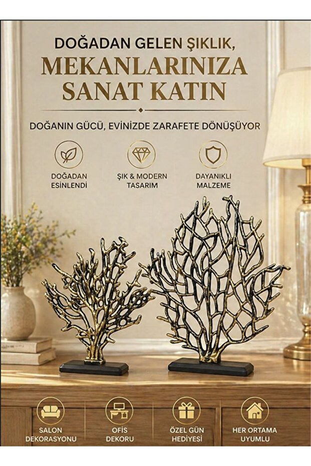 DEKORATİF MERCAN SET