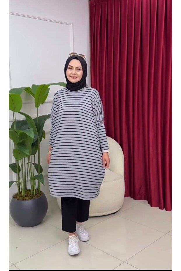 Striped Combed Tunic
