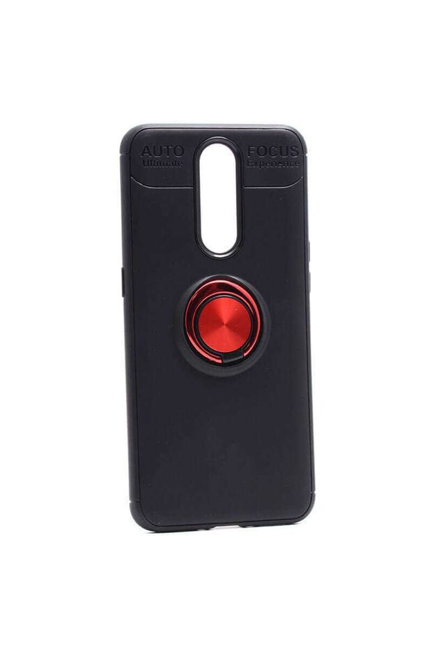 Silicone Ravel Cover with Rotatable Ring Stand for Oppo Rx17 Pro Compatible Mobile Phone