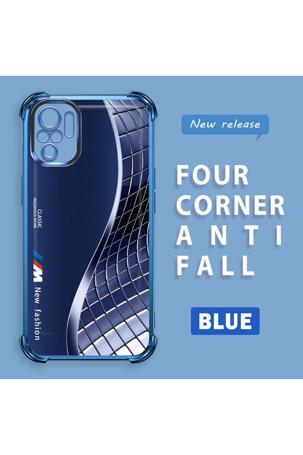Xiaomi Redmi Note 10 4g Compatible Transparent Back Cover Four Corners Reinforced Impact Protection Silicone Case