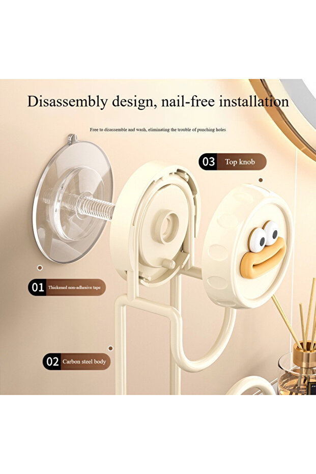 Two No Drill Suction Basin Rack