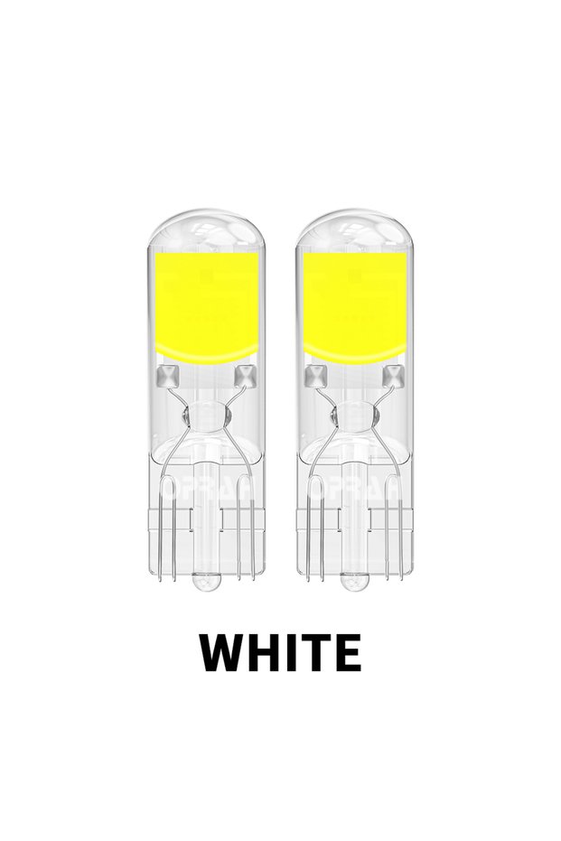 White T10 2X T10 W5W 194 T15 W16W LED Bulbs Reading Lights COB Auto Brake Lamp Glass Sapphire Drive