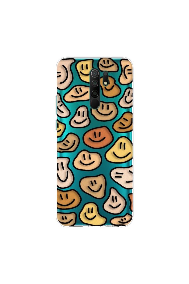 Redmi 9 Compatible Wallpaper 8 Design Transparent Case