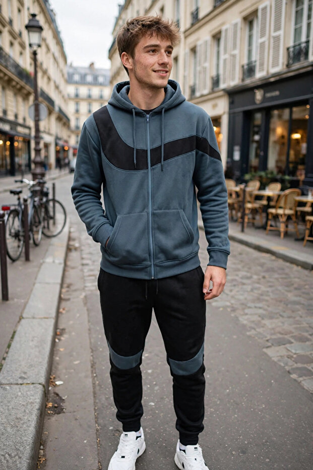 Sports Hoodie Set