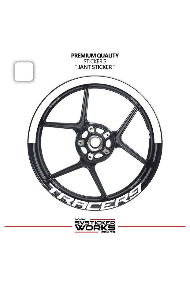 Yamaha Tracer 9 Wheel Rim Strip – Half Rim Covering & Tracer 9 Lettering Sticker Set