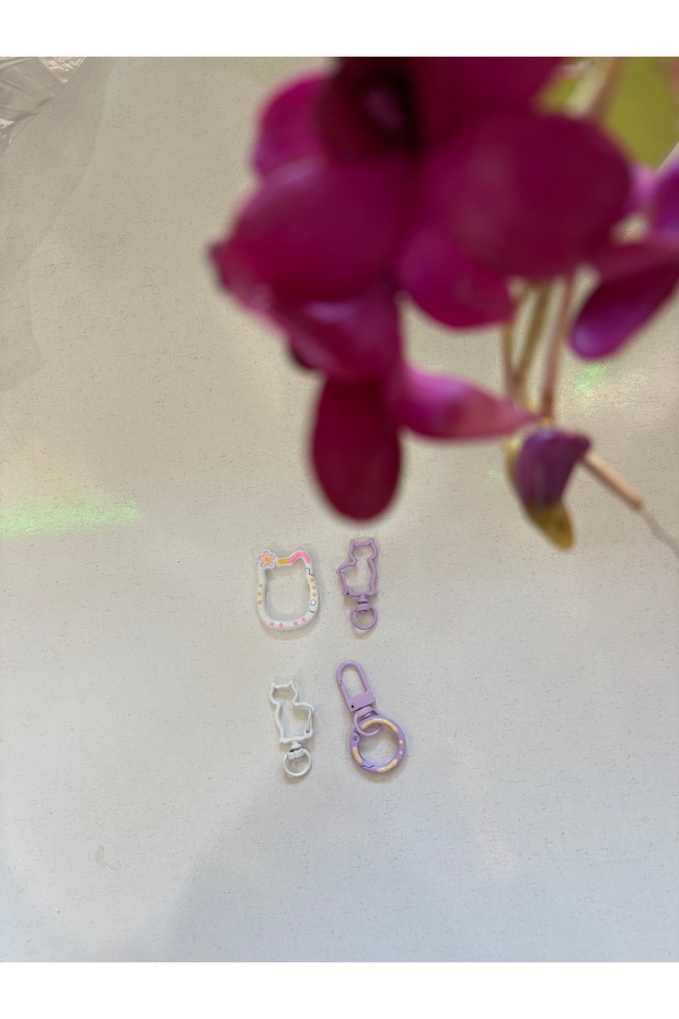 Figured Bag Keychain Ring