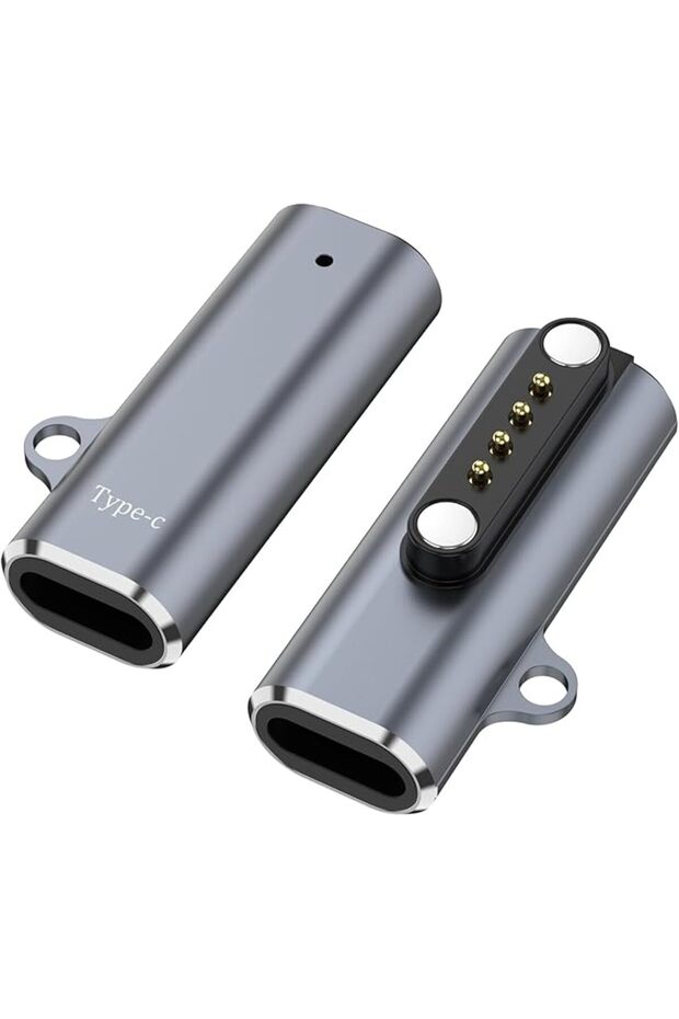 كابل شحن مغناطيسي USB-C لسماعات الرأس ذات التوصيل العظمي، محول شحن USB-C لـ Pitc