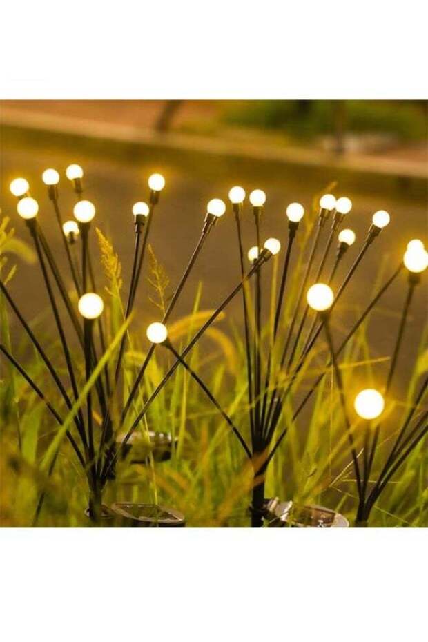 Solar Firefly Garden Lights, Set of 2