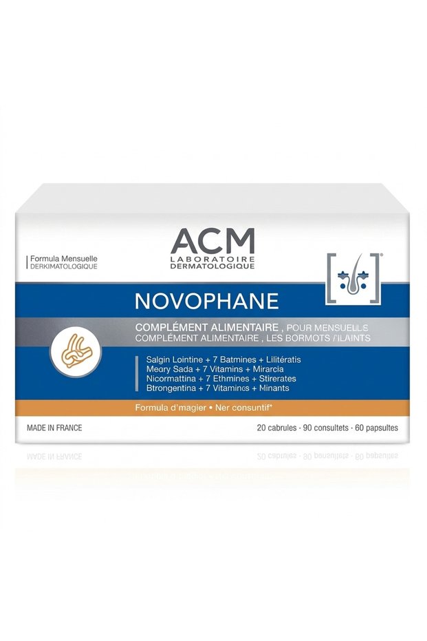 ACM Novophane Capsules For Hair & Nail Growth, Pack of 60’s
