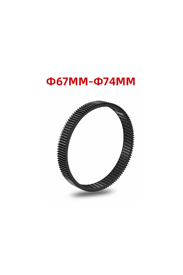 67-74mm For CANON NIKON Camera Seamless Focus Gear Ring 360 Rotation Follow Focus Ring 46mm-80mm SL
