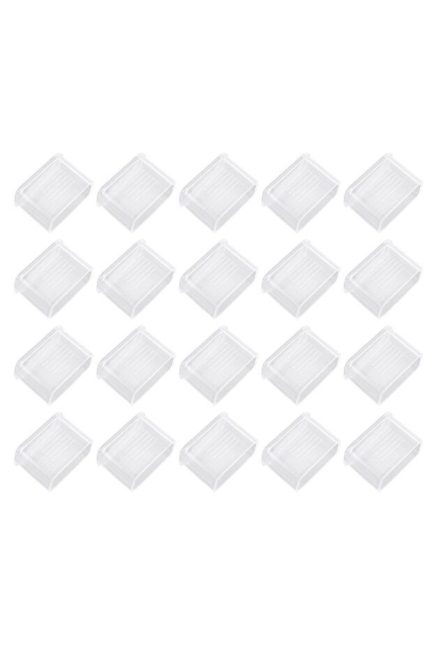 20-pack outdoor whistle covers, plastic whistle mouth covers, suitable for refereeing, survival, and outdoor activities.