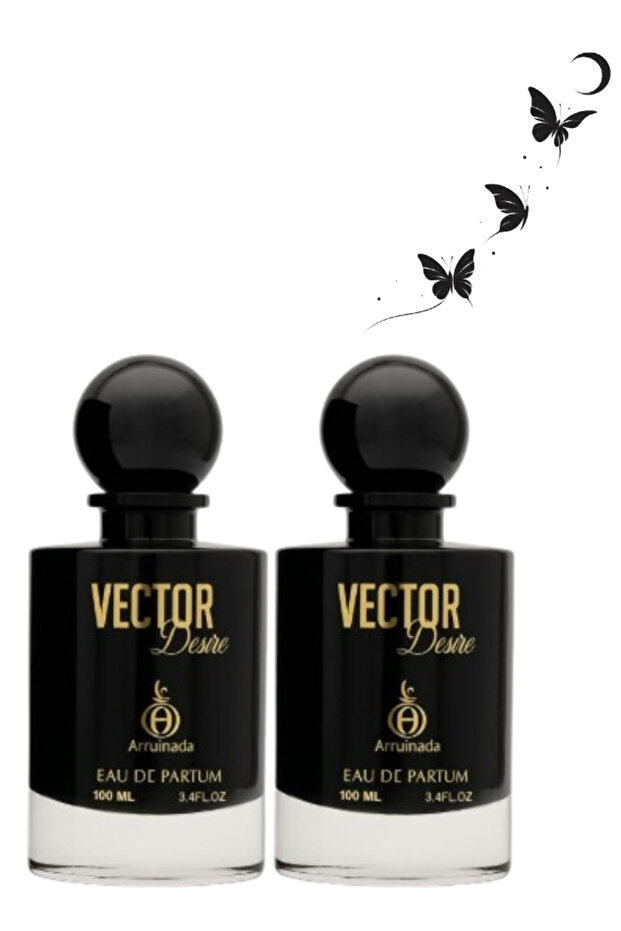 قطعتان من عطر فيكتور ديزاير الأسود 100 مل