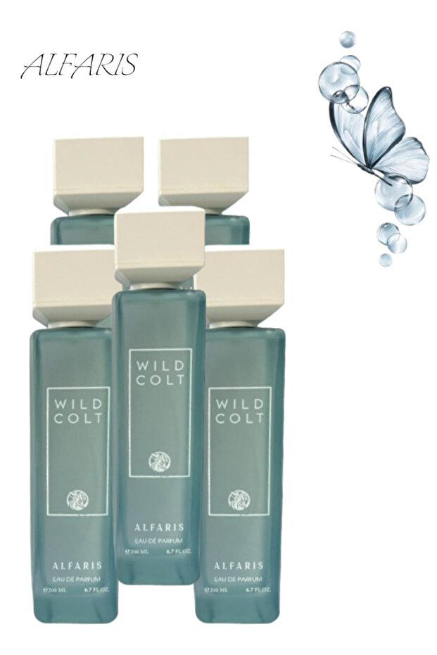 عطر وايلد كولت 5 قطع 200 مل