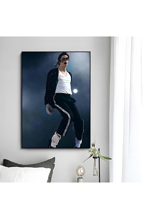 15X20cmNoframe Black13 m-Michael j-Jackson Singer Iconic Poster Wall Art Print Poster Decorative Mur