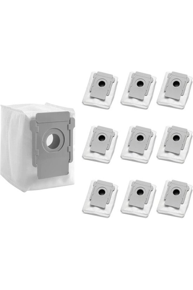 10 Vacuum Cleaner Dust Bags for iRobot Roomba i3 i4 i5 i6+ i7 i8 E5 E6 S9 S9 - Disposable Robot Vacuum Cleaner Dust Bags