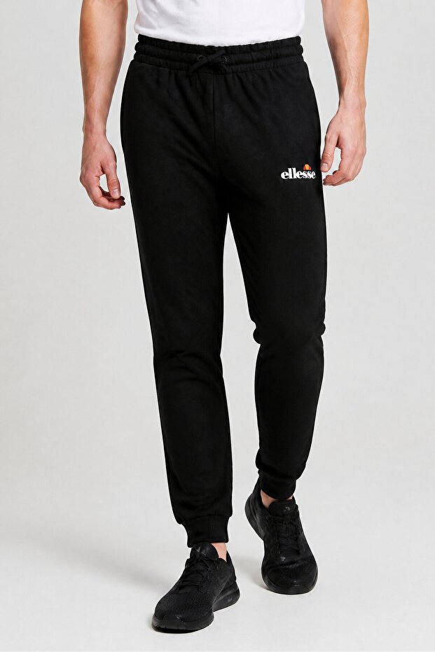 Men Sportswear Fit Outdoor Sweatpants, Black