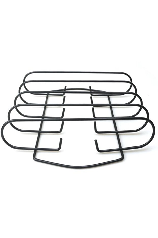 Barbecue Tool Set - Portable Lamb Chop Grill, Non-stick 28.2x29x7.3cm for Garden