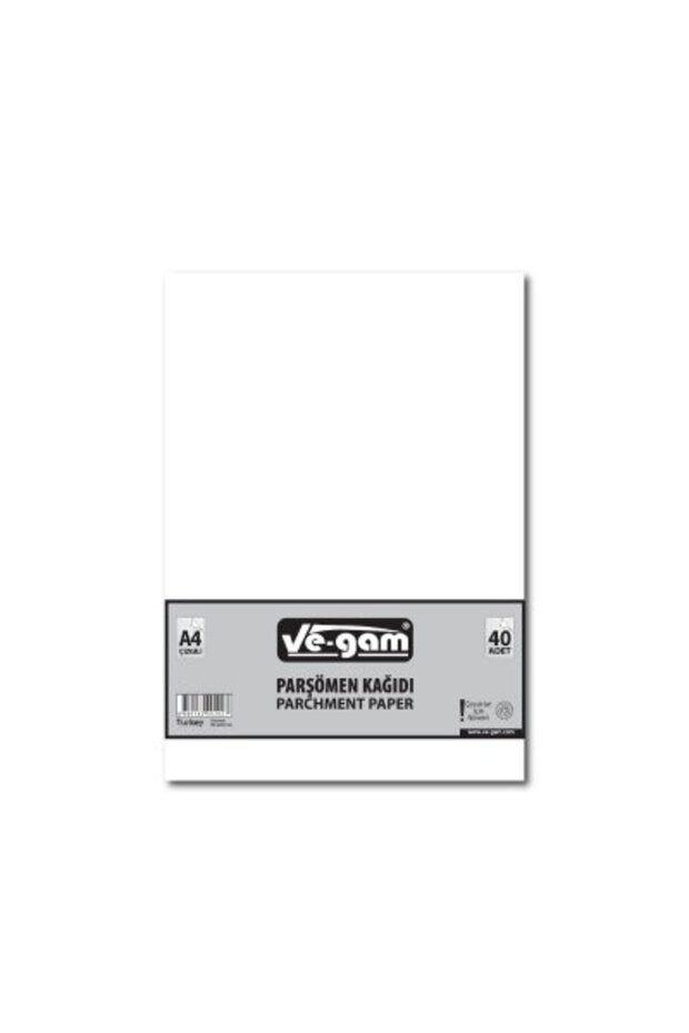 40 Sheets of Parchment Paper - A4 Size - Unlined