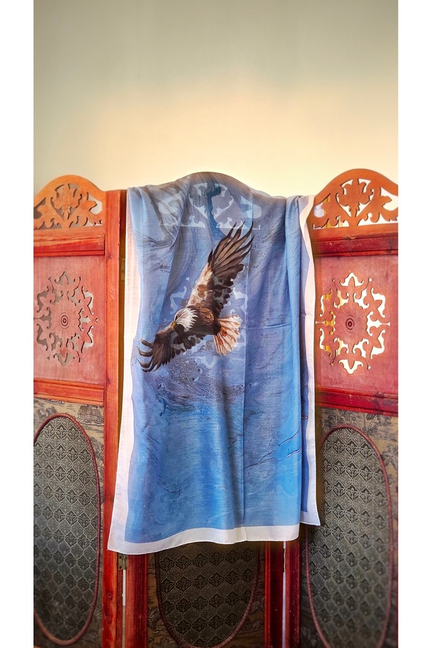 Kartal Modern Ebru Şal