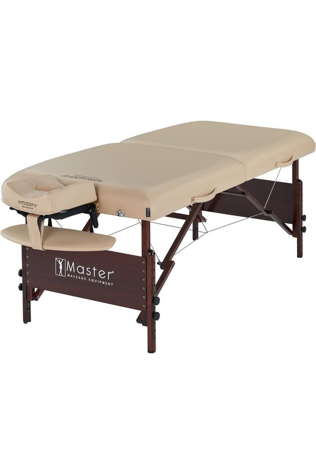MASTER 30" Delray Portable Massage Table, Beauty Therapy Bed with Pillow and Carry Case for Therapeutic Tattoo Salon SPA Facial Treatment, Weighs 15Kg, Working Capacity 340Kg, Support Weight 680 lbs.