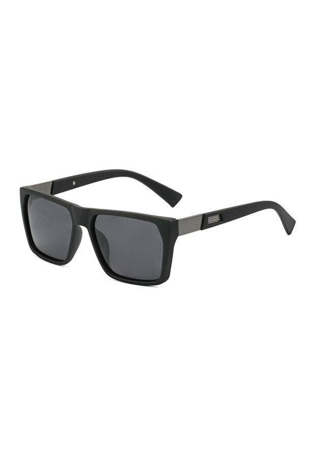 Matteblack New Square Polarized Men Sunglasses Minimalist And Stylish Shades Suitable For Daily Use