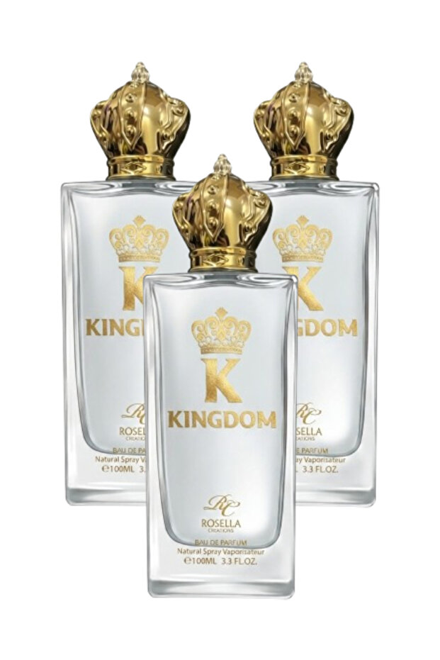 3 قطع من عطر كينجدوم 100 مل