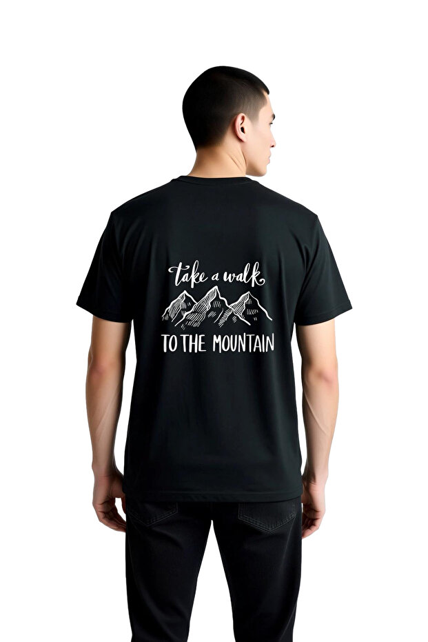 Embark on a Mountain Adventure Printed Men's T-Shirt