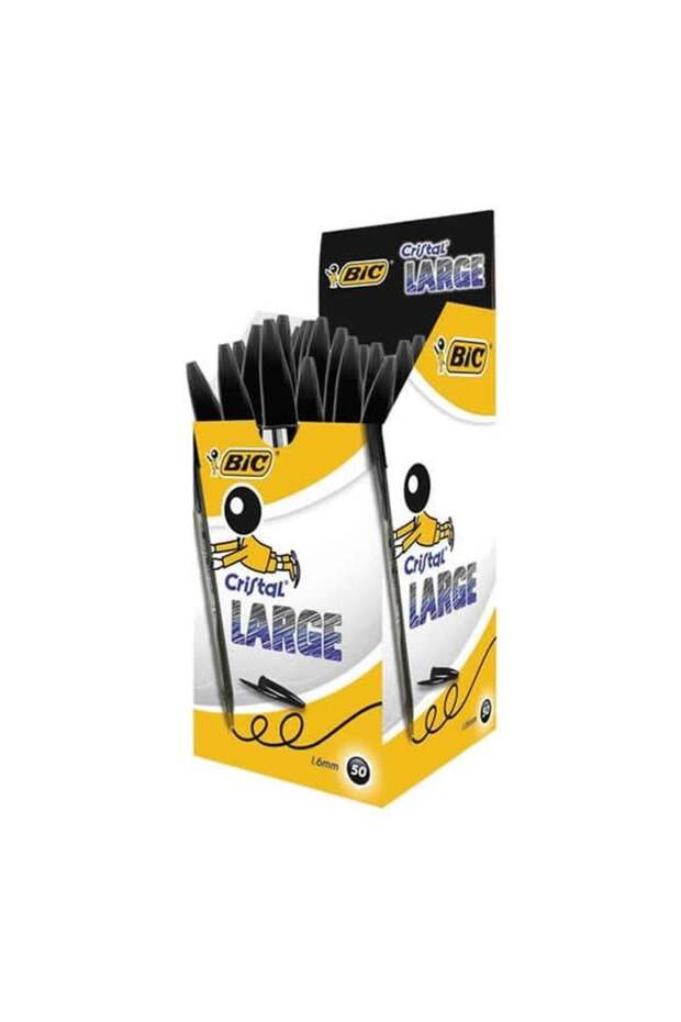 880648 50 Li Cristal Large Black Ballpoint Pen