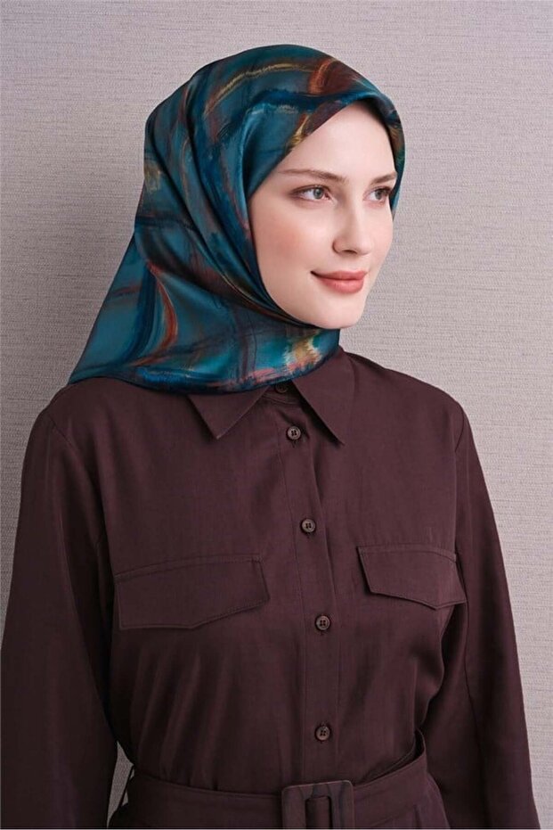 وشاح حرير ساتان 9602D-06