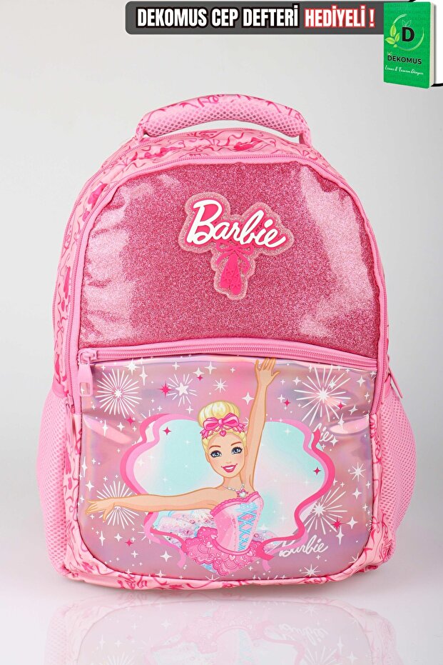 حقيبة مدرسية كبيرة الحجم من مجموعة x Dekomus Lisansli Ballerina Magic Collection