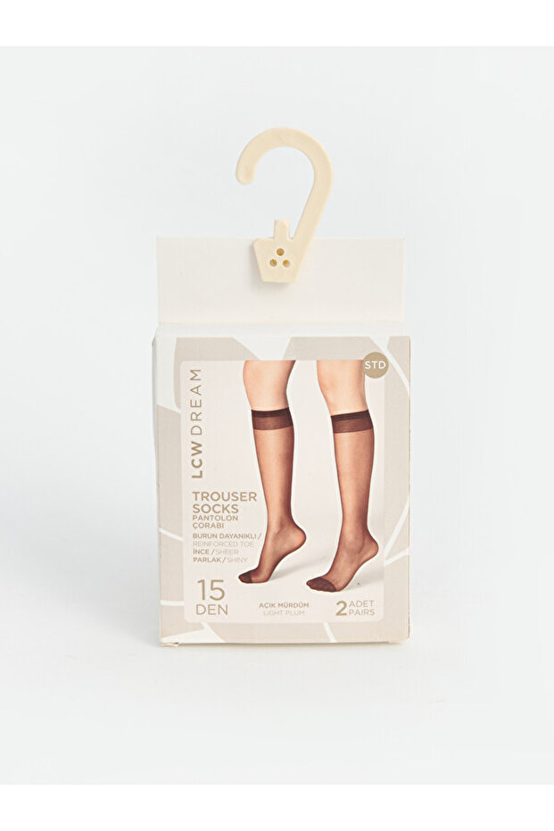 Esvab • Modern & Distinctive 15 Denier Women's Knee High Socks 2-Pack