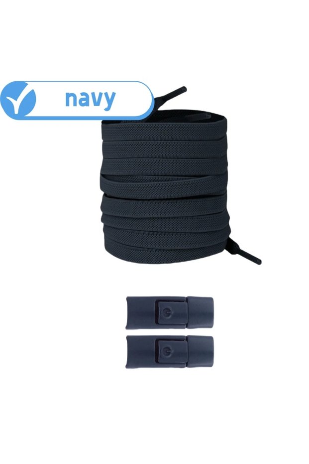EEEEE New Without Ties Elastic Laces No Tie Shoe Laces Press Lock Shoelaces Sneaker Kids Adult 8MM W