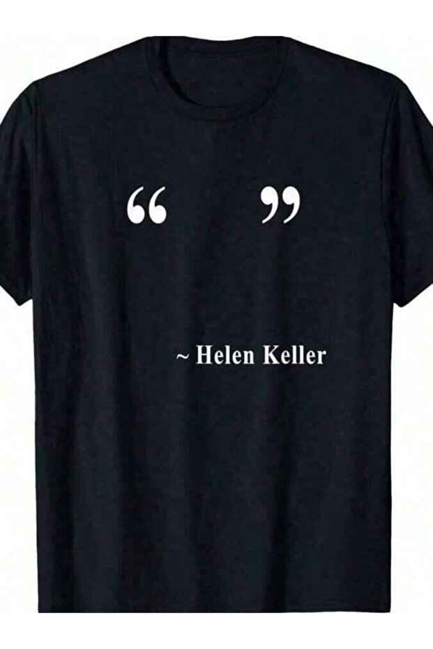 تي شيرت هيلين كيلر كهدية