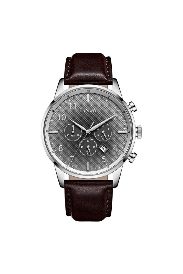 Men's Stainless Steel Watch, Gray Dial | Trnda43mm