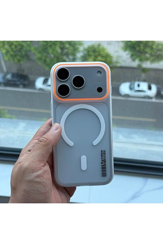 iPhone17 Pro Max WHITE Luxury Matte Translucent Barcode Cases for IPhone 17 Air 16 15 14 Plus 13 12