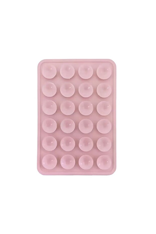 powder Silicone Suction Phone Holder Mat Multifunctional Suction Cup Wall Stand Square Anti-Slip Sin