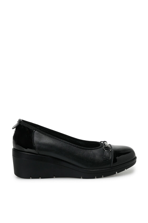 Geito-5.Z Black Women's Wedge Shoes